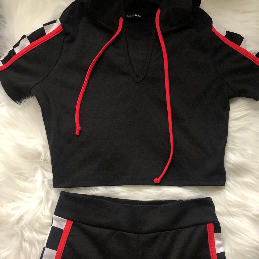 Fashion nova matching pant set, never worn